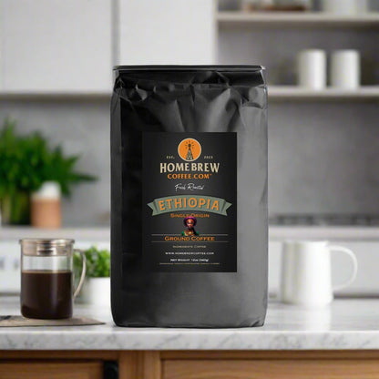 Ethiopia (12oz, 1lb, 2lbs, Ground or Whole Bean) HomeBrewCoffee.com™
